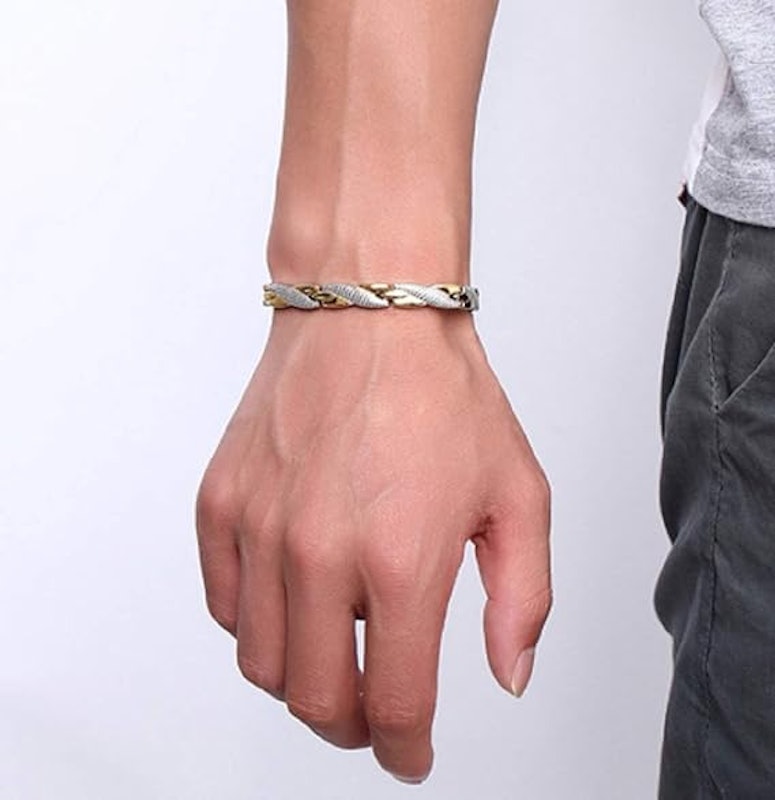 Pulseira Magnética Aço Inoxidável Hottime 3