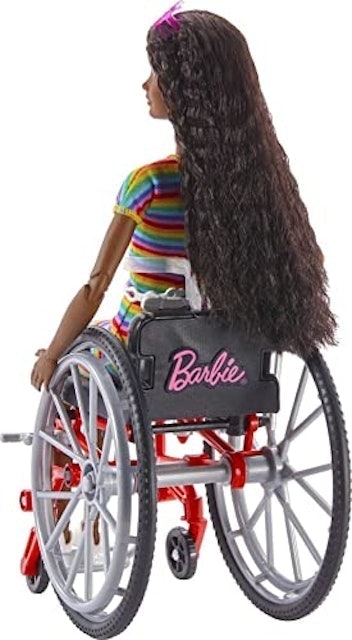 Barbie Fashionista Negra Com Cadeira de Rodas 5