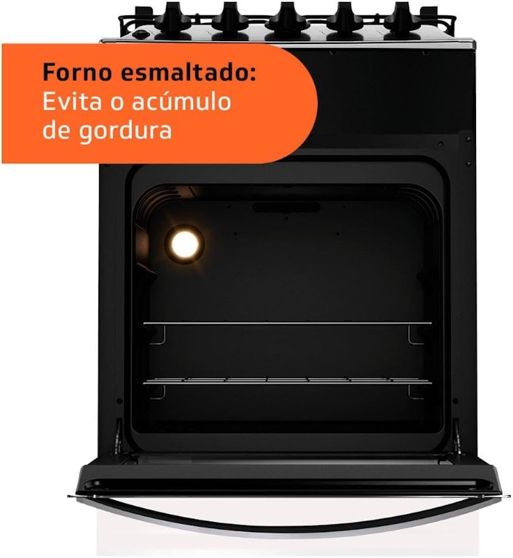 Fogão Brastemp 4 Bocas Branco 5