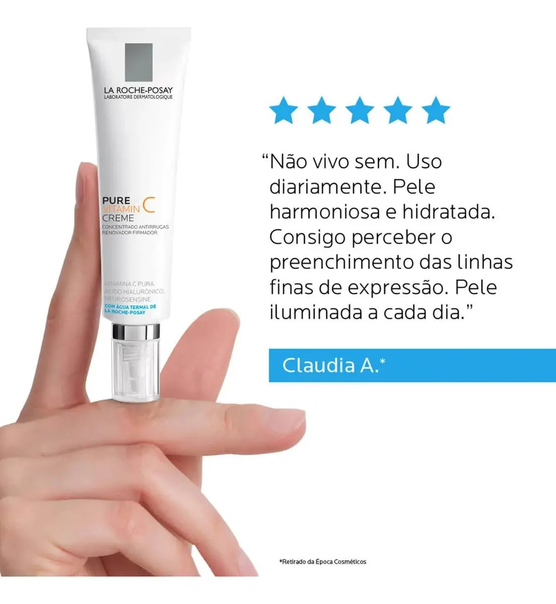 Pure Vitamin C Creme Concentrado Antirrugas Renovador Firmador 3