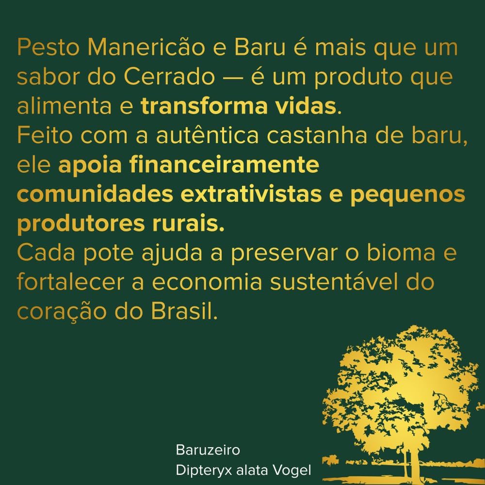 Pesto Manjericão e Castanha de Baru 2