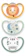 NUK Kit com 3 Chupetas Space 18+ Meses NUK – Dia e Noite 1