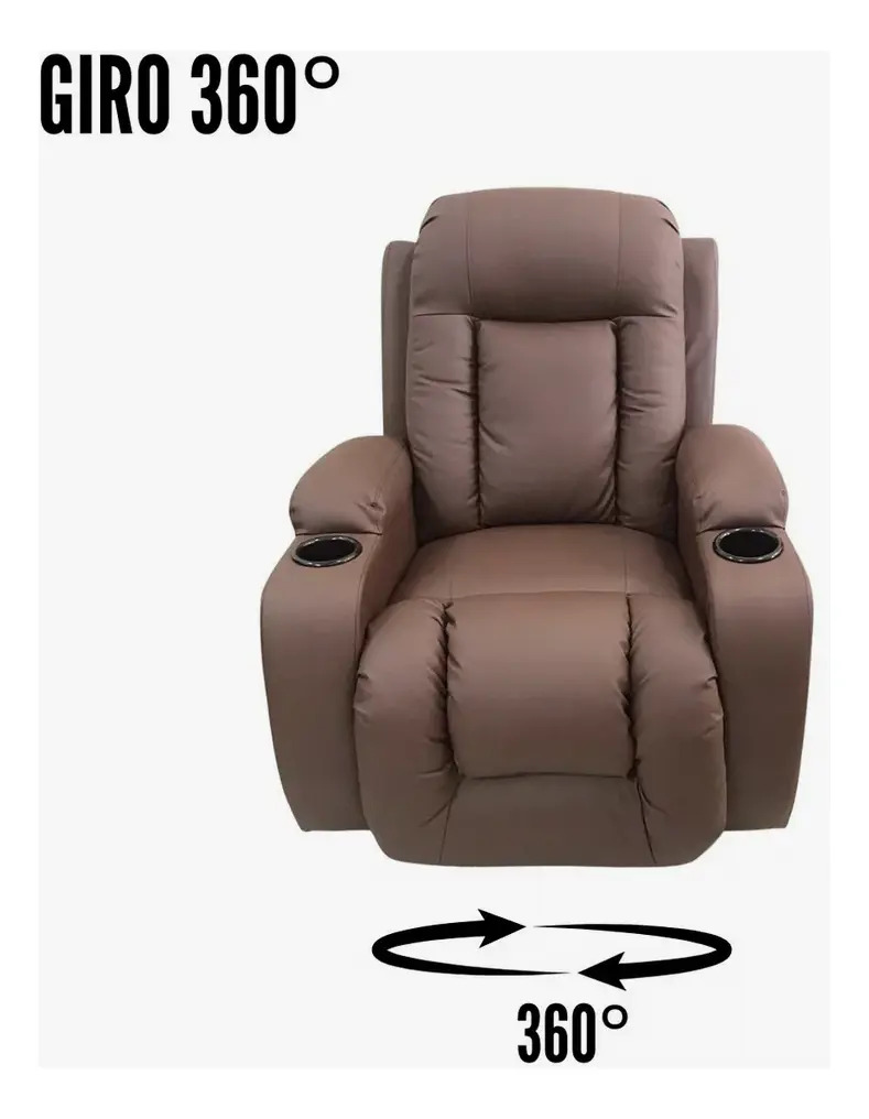 Poltrona Massageadora Papai com Aquecimento Reclinável 2