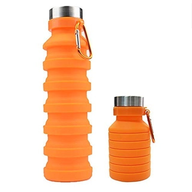 Garrafa Sanfonada Retrátil de Silicone 4