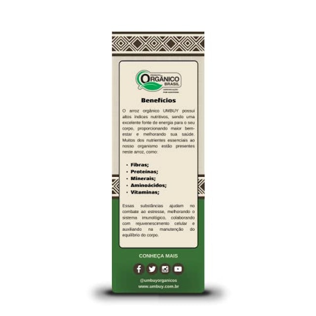 Arroz Polido Orgânico Umbuy 4