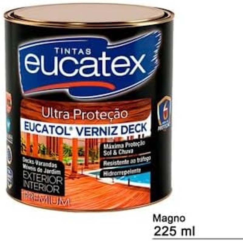 Eucatol Verniz Deck Mogno Brilhante 225 ml 3
