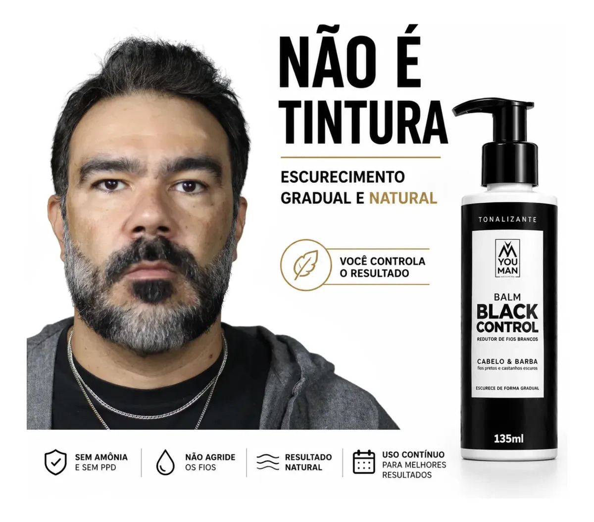 Balm Escurecedor Black Control 4