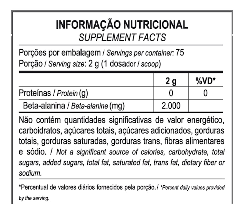 Beta-Alanina 150 g 2
