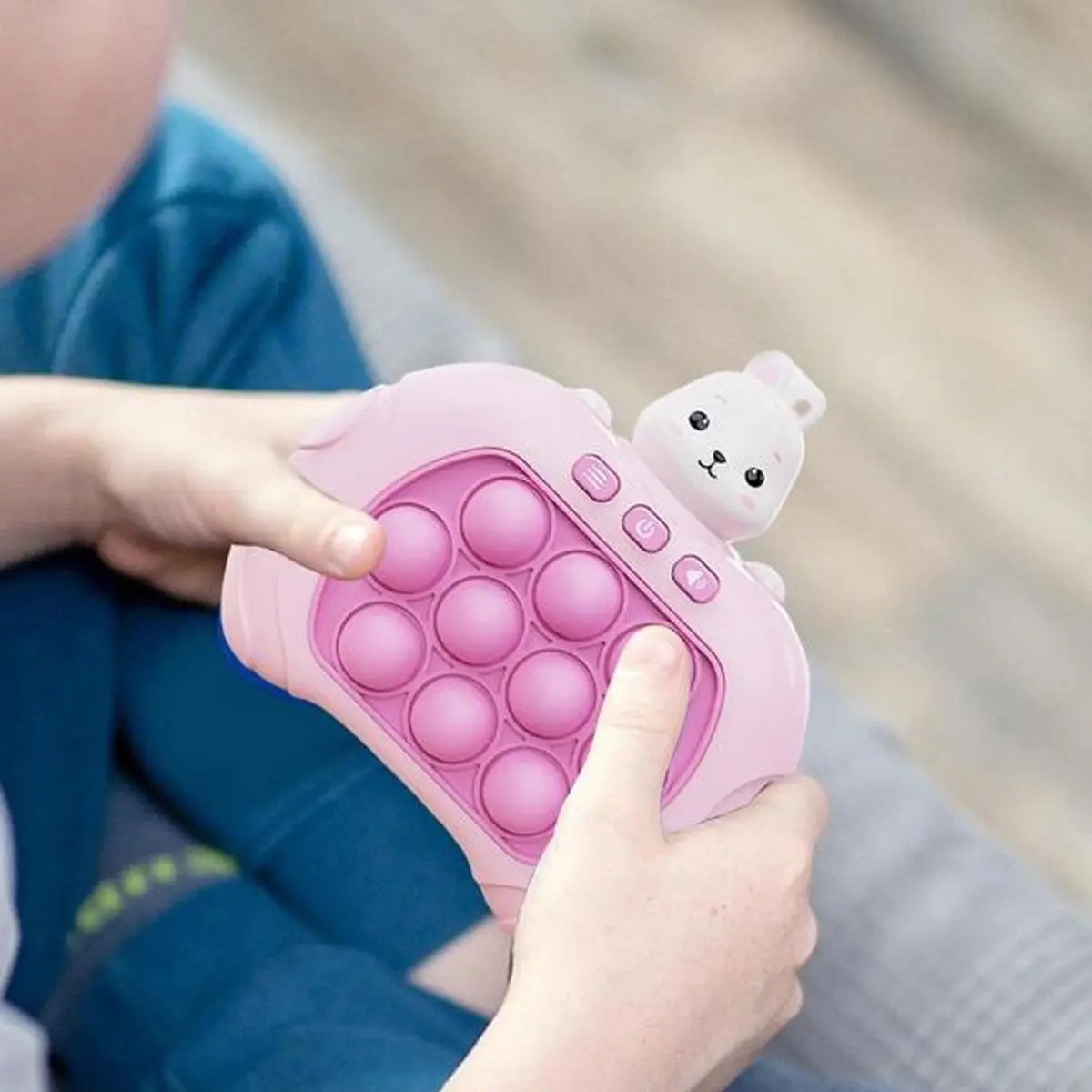 Pop It Eletrônico Anti-Stress: Brinquedo Bolhas Relaxantes e Divertidas 3