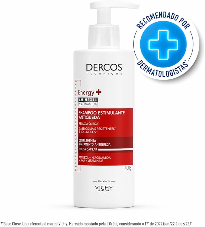 Shampoo Estimulante Antiqueda Energy+ Dercos 1