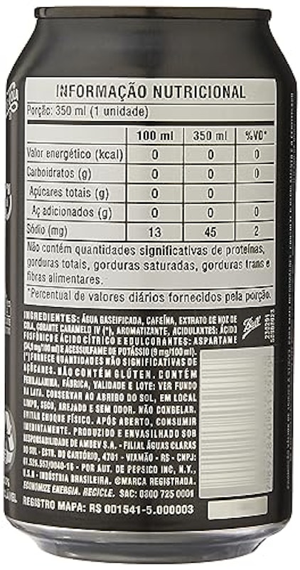 Refrigerante Pepsi Black sem Açúcar 2