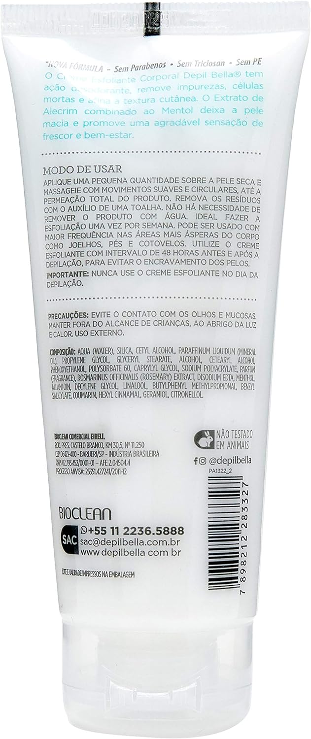 Creme Esfoliante Corporal Alecrim 2