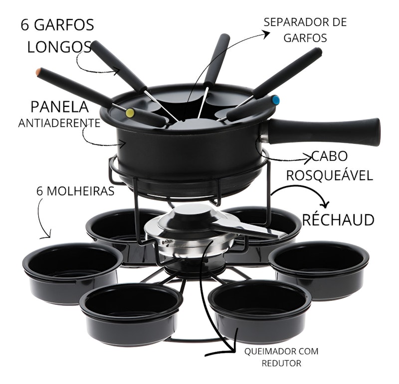 Fondue Giratório Aspen 5