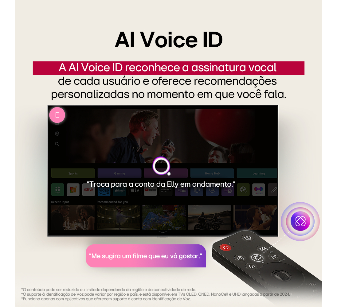 Smart TV 4k LG UHD 55 polegadas 4