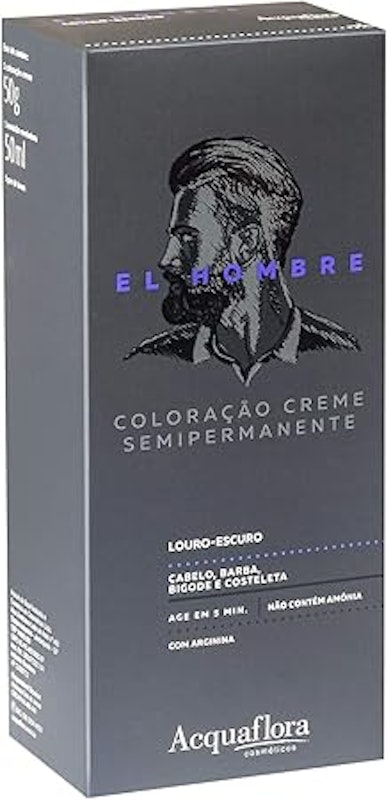 Kit Coloração Creme Semipermanente El Hombre Louro-Escuro 1