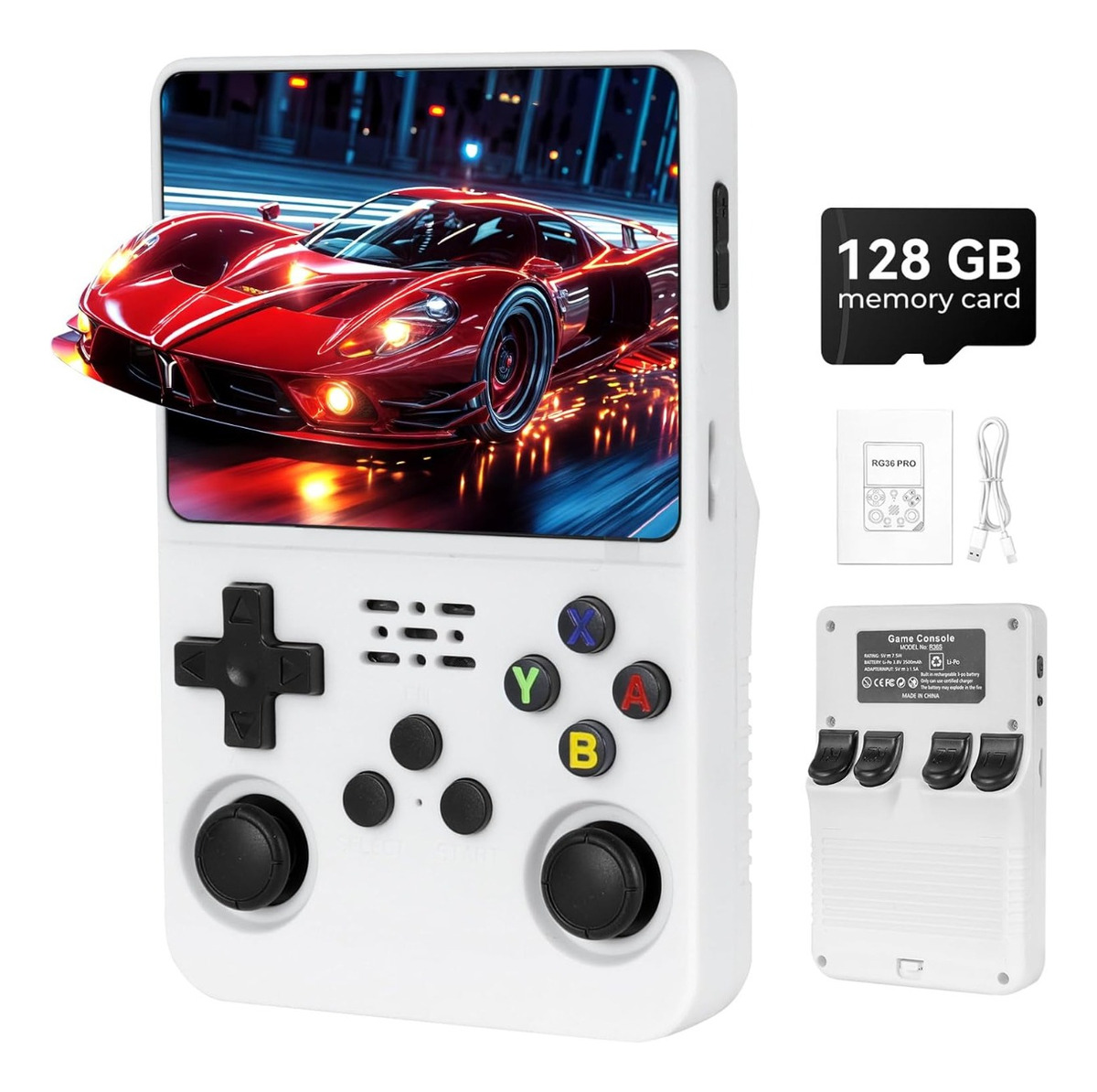 Console de Jogos Portátil Retrô R36S Delura 1