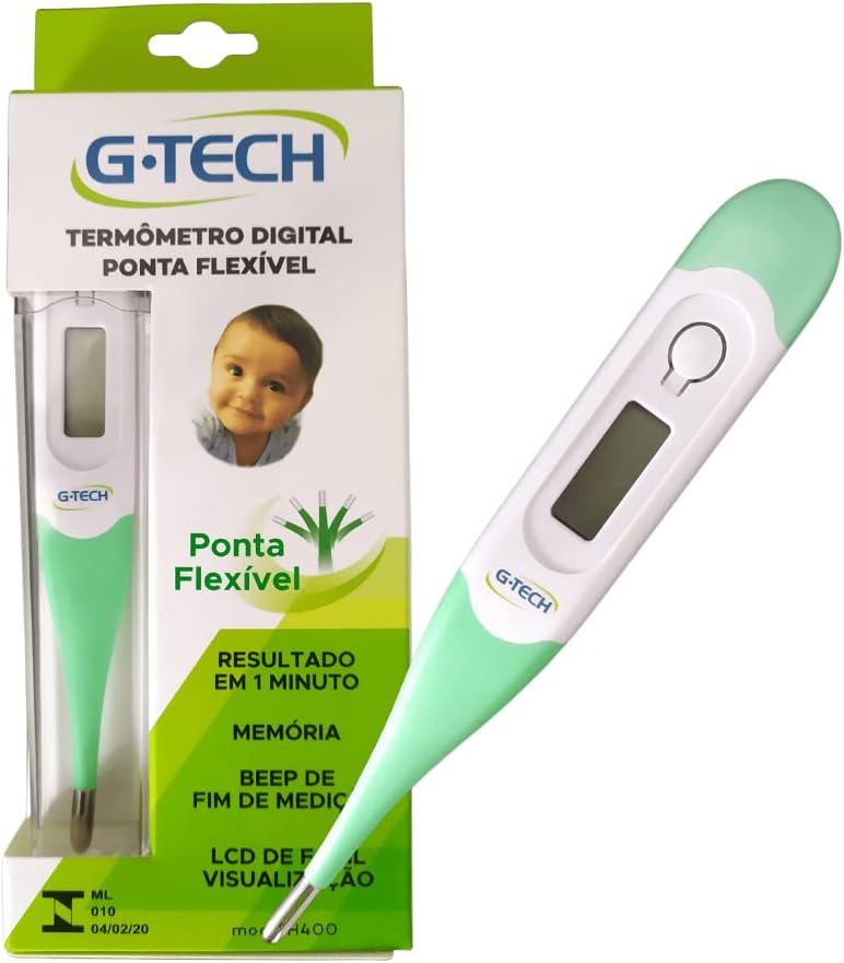 Termômetro Digital de Ponta Flexível G-Tech 2