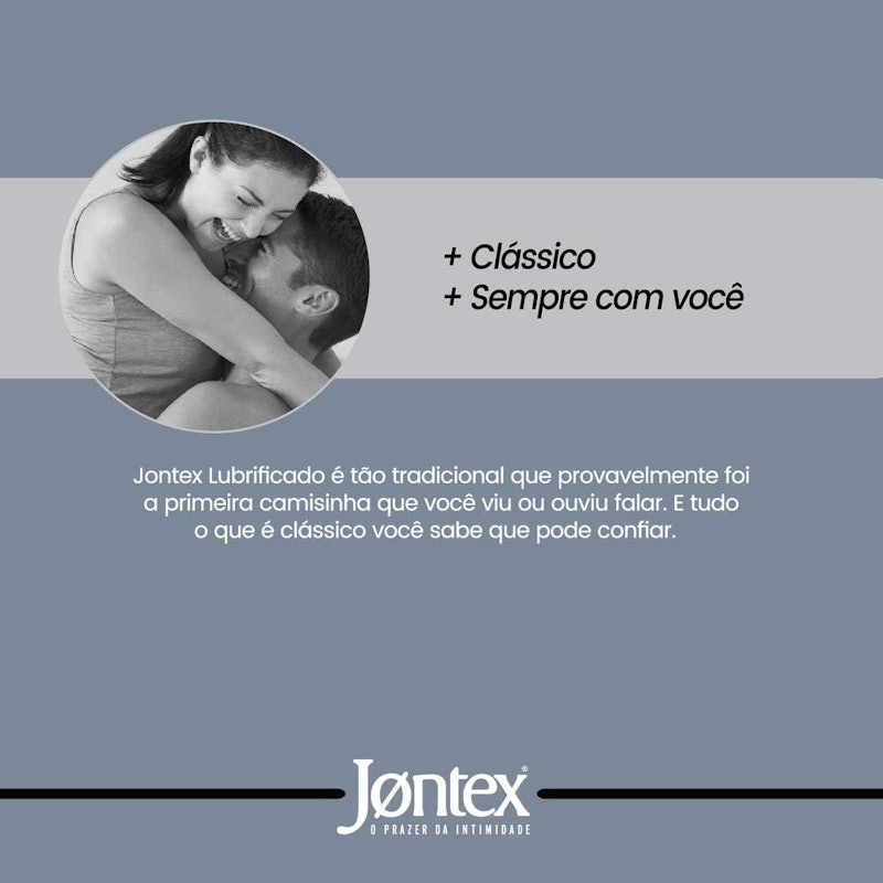 Jontex Lubrificado (12 Unidades) 2