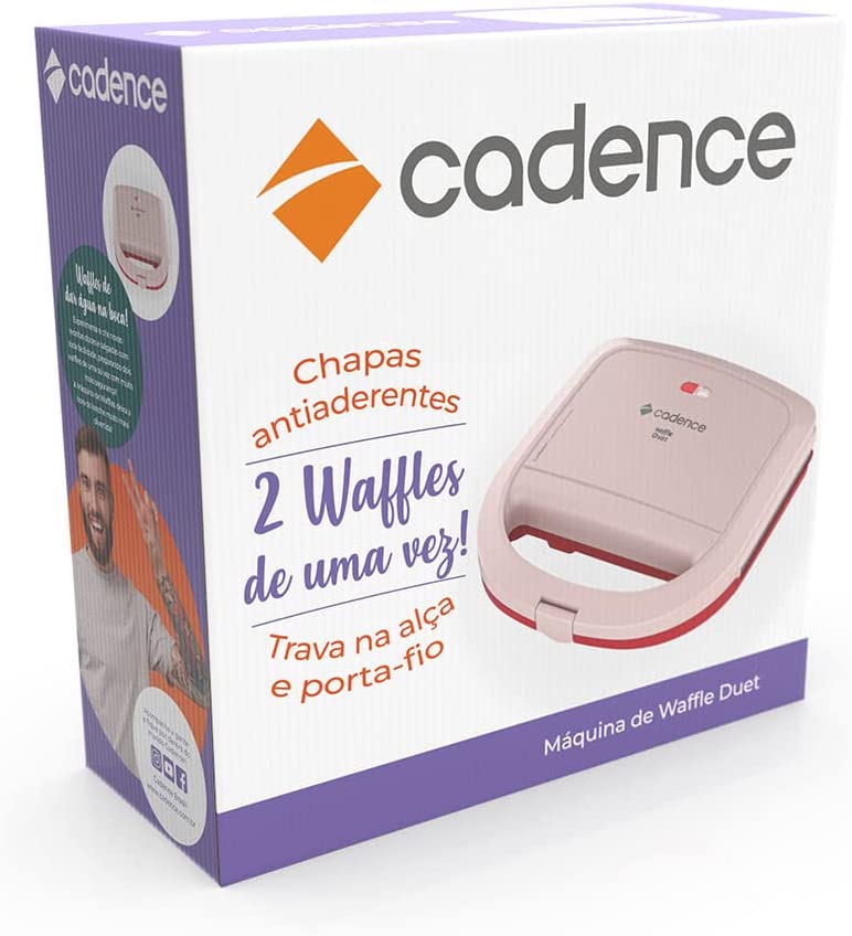 Máquina de Waffles Duet Cadence 10