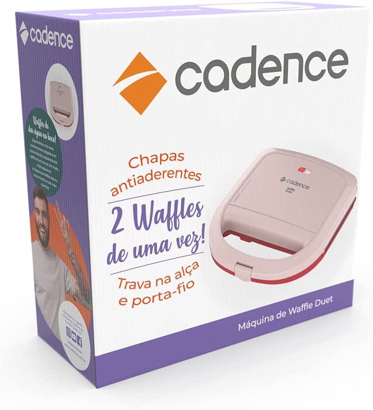 Máquina de Waffles Duet Cadence 10