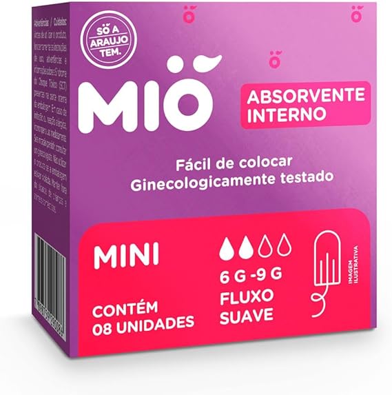 Absorvente Interno Mini Fluxo 1