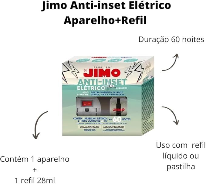Jimo Anti-Inset Elétrico 2