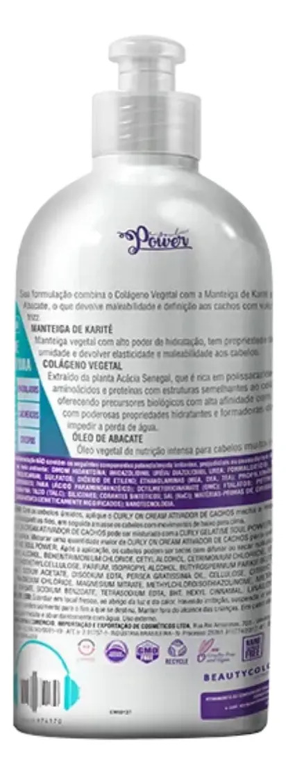 Creme para Pentear Ativador de Cachos Soul Power Definição 2