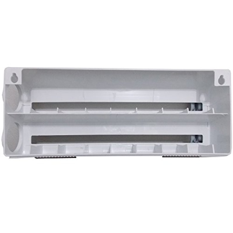 Porta Rolos Maxroll 3 Suportes Papel Toalha Pvc e Alumínio 3