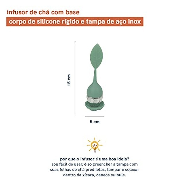 Infusor de Chá de Silicone 3