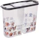 PLASÚTIL Porta-Ração Dueto Pet 2,4 L 1