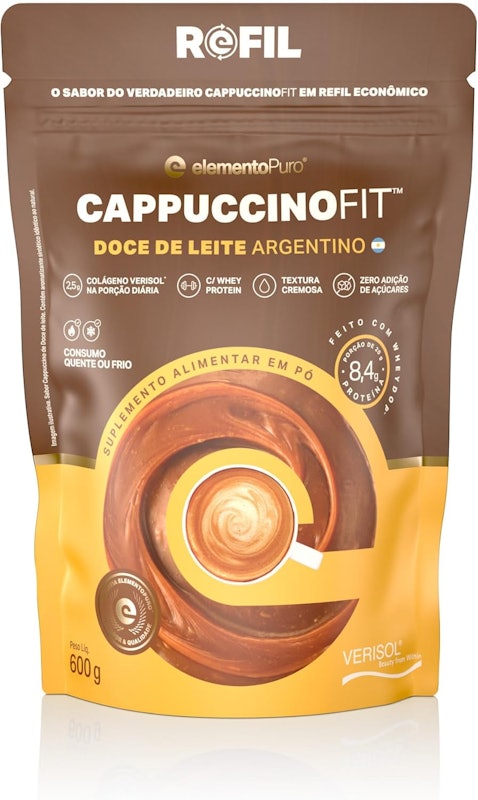 Sachê Cappuccino Fit Doce de Leite Argentino Elemento Puro 1