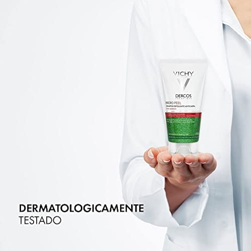 Shampoo Esfoliante Anticaspa Dercos MicroPeel 4