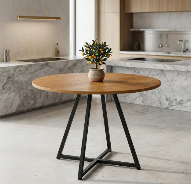 Mesa de Jantar e Reunião Requinte 90 cm 1