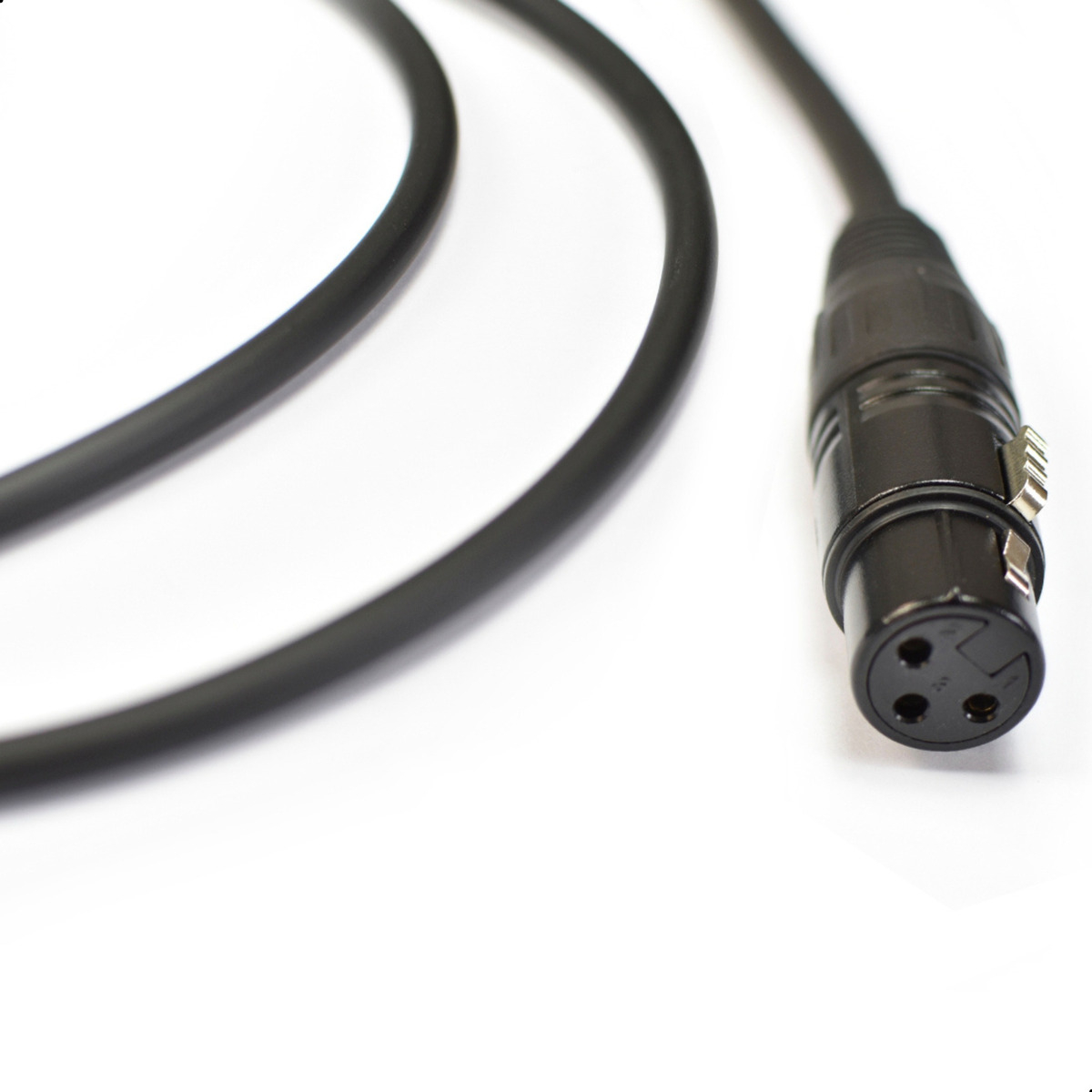 Cabo de Microfone Ninja XLRM/XLRF 7,6 m  3