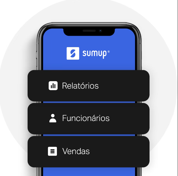 Maquininha de Cartão SumUp Total 4
