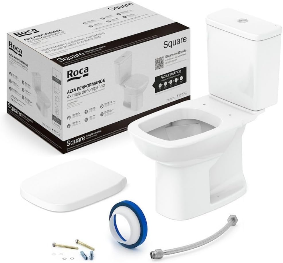 Kit de Vaso Sanitário Square Incepa 4