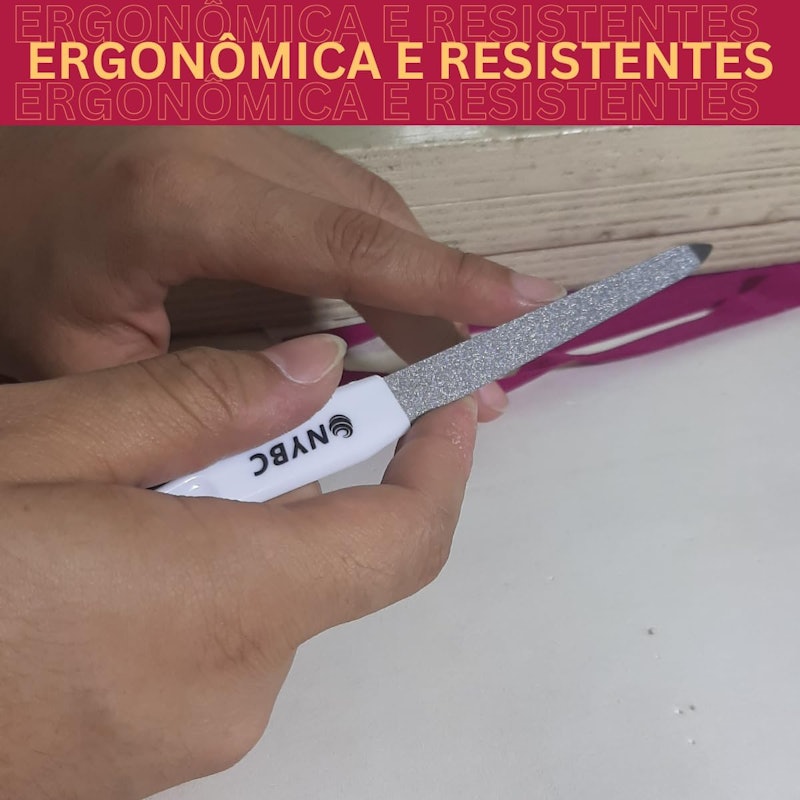 Lixa de Unhas Média Metal Ponta Fina NYBC 5