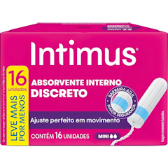 Absorvente Interno Mini Intimus