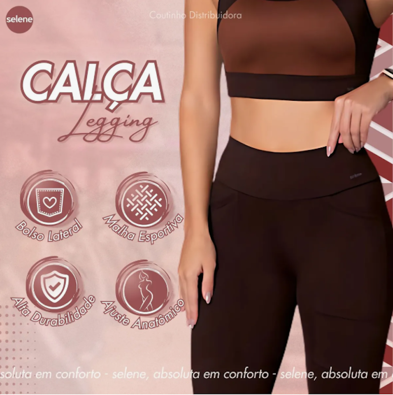 Legging Academia com Bolso Selene 2