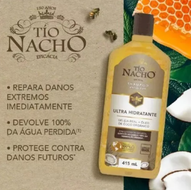 Tío Nacho Shampoo e Condicionador Ultra Hidratante 3
