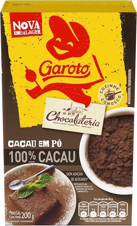 Top 10 Melhores Cacau em Pó em 2026 (Empório Nuts, Garoto e mais) 1