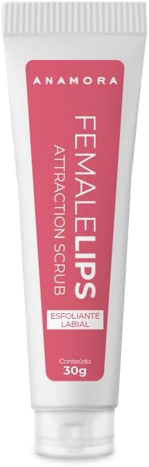 Esfoliante Labial Attraction Scrub com Óleo de Coco e Jojoba 2