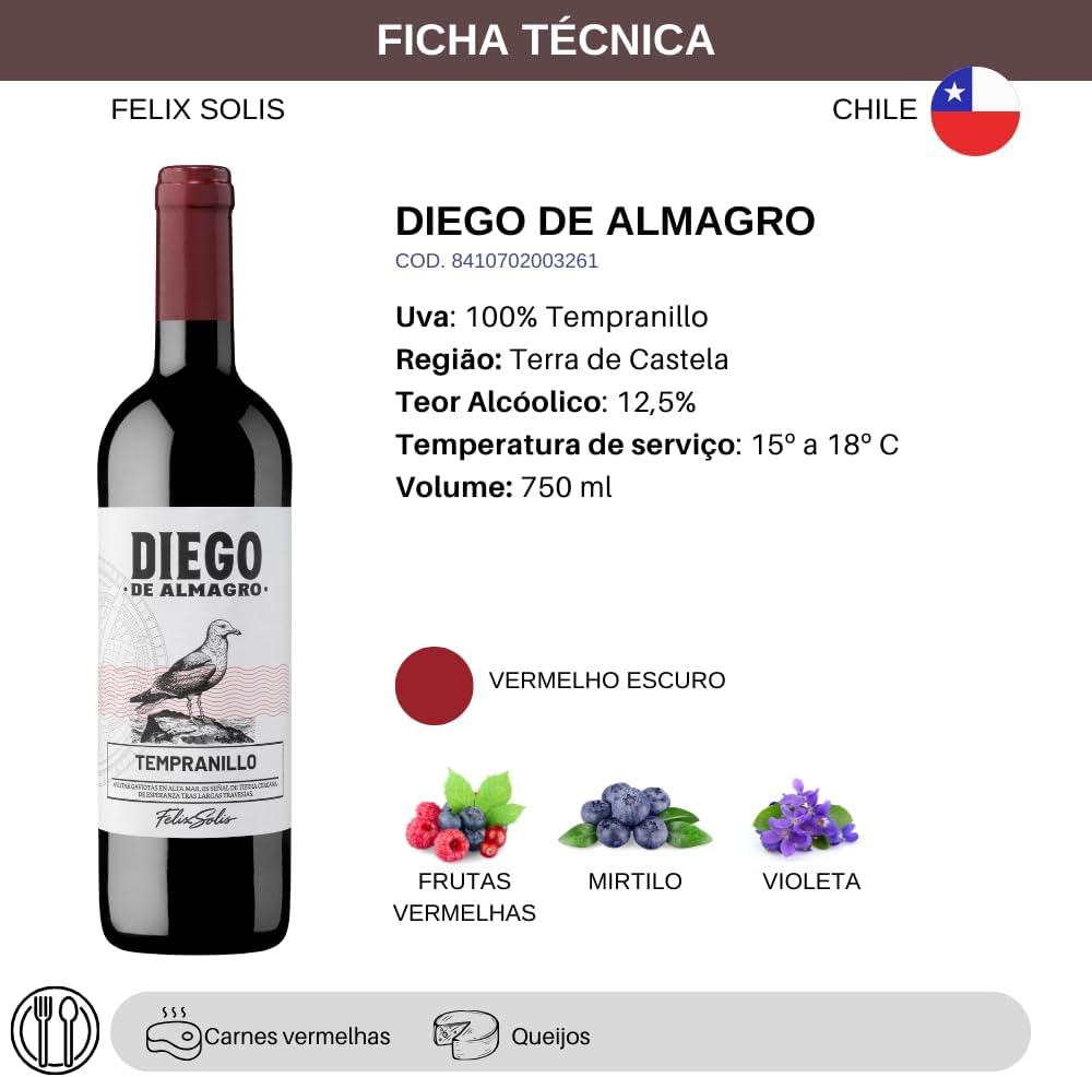 Diego de Almagro Tempranillo 3