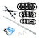 TUDO ESPORTES Kit Fitness 40 kg com Corda 1
