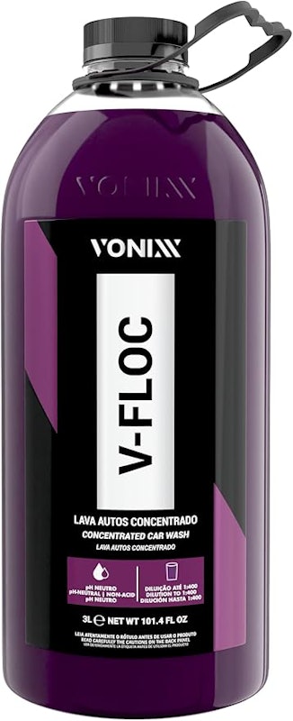Shampoo Automotivo Concentrado 1:400 V-Floc 3 L 1