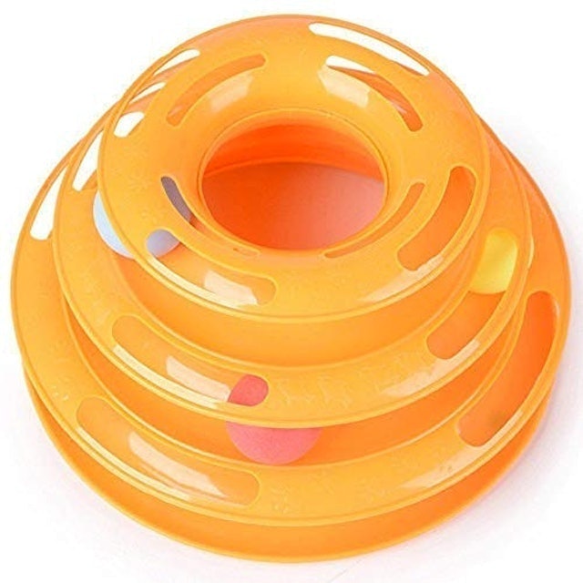 Brinquedo para Gatos Torre de Trilhas 3 Níveis CBR04133 5