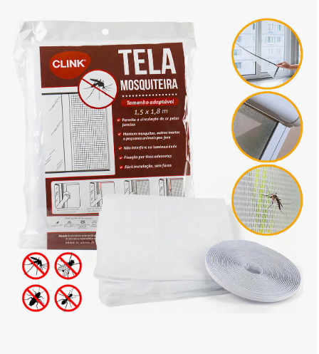 Tela Mosquiteiro Poliéster 150 X 180 cm 2