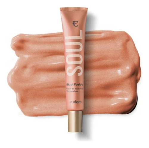 Blush Líquido Soul Pêssego Saudável 2