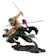 LQIESDD Figure Action Zoro Roronoa One Piece 1