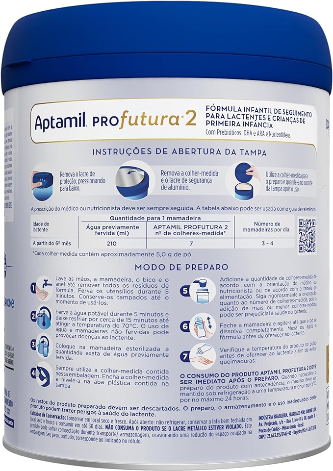 Fórmula Infantil Aptamil Profutura 2 - 800 g 2